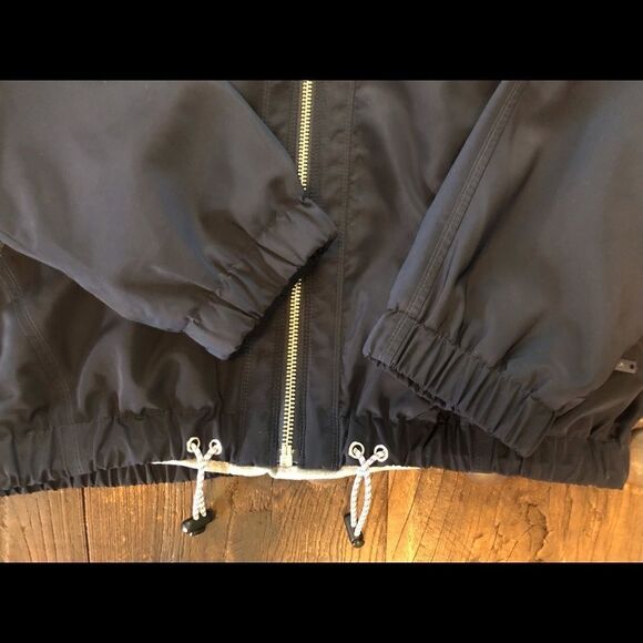 EUC Athleta Navy Blue Chill Bomber Sporty Jacket - Picture 6 of 15